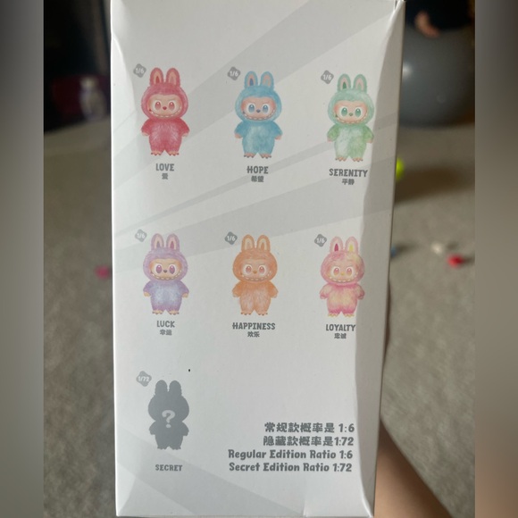 Pop Mart The Monsters Big Into Energy Luck Labubu Plush Pendant Keychain - Picture 8 of 10